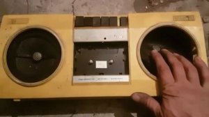 Разборка и проверка стереофонического кассетного проигрывателя Скиф сделанного в СССР + 1 подписка