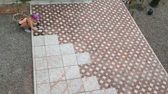БРУСЧАТКА своими руками | Обычная МОРИЛКА, не только для дерева | Paving stones |