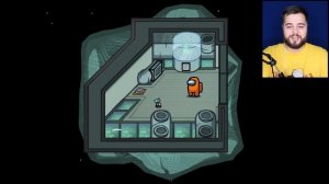 ПОСТРОИЛ КОСМИЧЕСКИЙ КОРАБЛЬ В AMONG US! НОВЫЙ РЕЖИМ АМОНГ АС