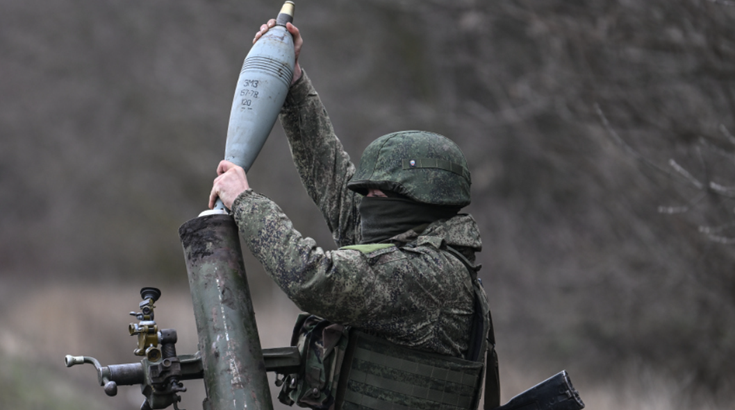 На позиции: минометчики застают боевиков ВСУ врасплох в районе Урожайного