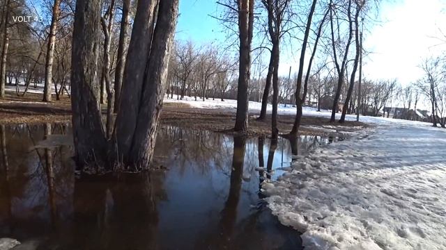 Вятские Поляны апрельский парк
