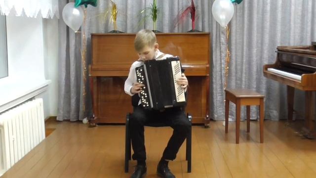 Бурнашов Николай, преп. Калашникова Е.А., Обработка С.Бубенцовой Цыганская пляска.mp4 смотреть онлайн