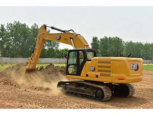 РАБОТА НА ЭКСКАВАТОРЕ CAT 330