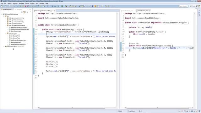 Returning Values From Normal Threads - First Way смотреть онлайн
