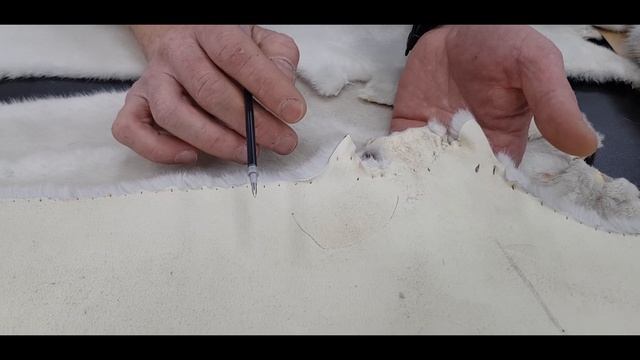 Шьем шубу из меха норки ПОПЕРЕЧКА Мастер Класс
