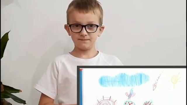 Небольшая презентация сказки, которую дети придумали сами.
