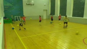 #детская тренировка по футболу  #1 (6-8 лет)