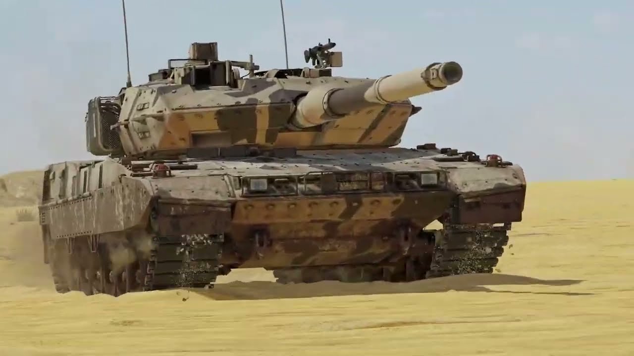 Ночной хищник - Leopard 2A7V в War Thunder