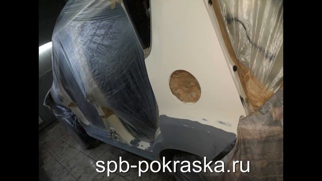 Ремонт арок заднего крыла Kia Soul I смотреть онлайн