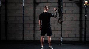 Вращение плеча наружу стоя (Лицом)