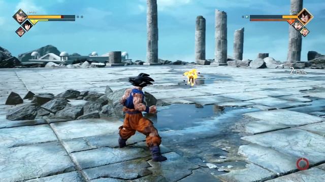 JUMP FORCE - Goku SSB Kaioken vs Naruto 1vs1 Gameplay (PS4 Pro) смотреть онлайн