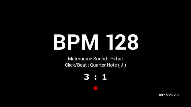 Metronome BPM 128 / Hi-hat смотреть онлайн