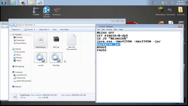 Hack/Mine Server Install Tutorial смотреть онлайн