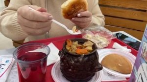 Суп рамен , суши ? , мясо по - кубански в горшочках ? ,  покупки и отдых ?