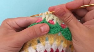 Как обвязать круглые сидушки крючком. Вязание крючком для начинающих.