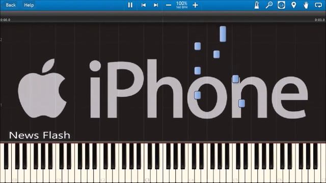 iPHONE ALERTS IN SYNTHESIA! смотреть онлайн