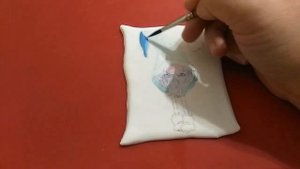 Топперы из мастики. Перевод картинки на мастику. Рисунок на мастике
