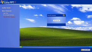 Actual Windows XP in PowerPoint v2