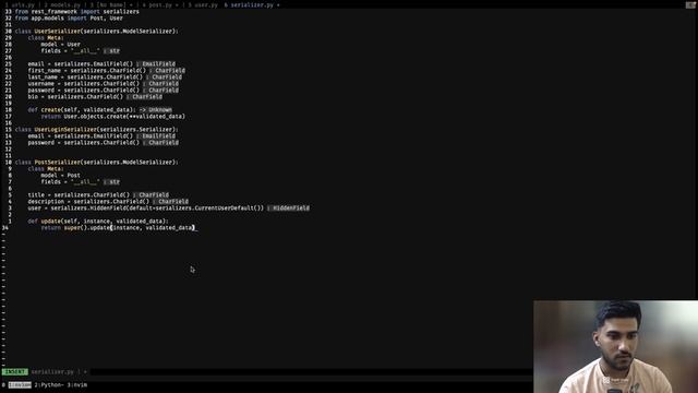 Instagram Backend clone using Django Rest Framework | Backend design смотреть онлайн