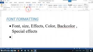 Font Formatting in MS Word - Urdu and Hindi