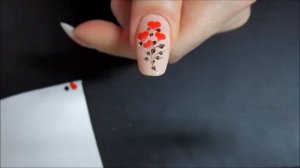 Дизайн ногтей с сердечком 4