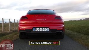 ★ Exhaust Sound • Porsche Panamera GTS (Option Auto)