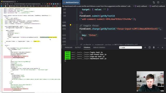 React Instagram Clone (Testing): Tutorial on Cypress Testing, Firebase Auth, and Tailwind CSS
