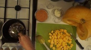 Тыквенно-чичевичный суп пюре. I готовим с любовью
