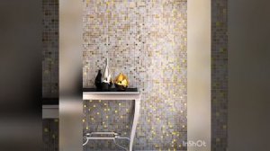 фартук на кухне из мозаики