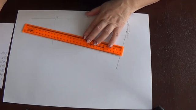 Построение выкройки цельнокроенного рукава.  ПРОСТО.. Платье  с цельнокроенным рукавом выкройка.