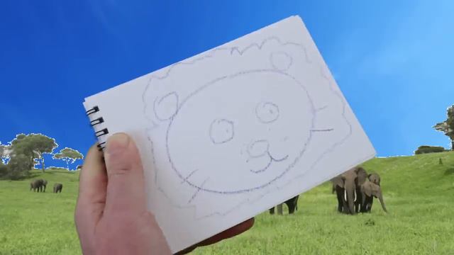 Where Is The Lion? Song with Matt | Wild Animals | Sing, Draw, and Write | Learn English Kids смотреть онлайн