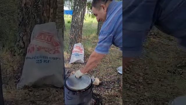 Вкусный плов от любимого папы