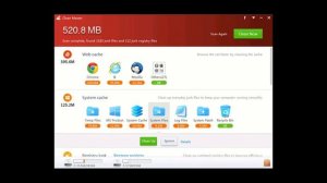 Очистка компьютера от мусора в Clean Master for PC