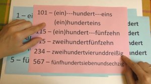 Числительные в немецком языке: СЧЕТ от 1 до 1000000 Как считать по-немецки? Немецкий язык, 5 урок