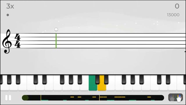 MaryD Play's Yousician Level 1 Piano Lessons Video 1 смотреть онлайн