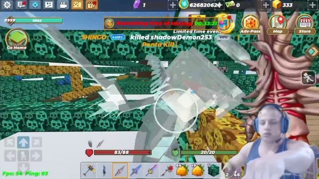 New SKELETAL SWORD RECIPE in SkyBlock Blockman go смотреть онлайн