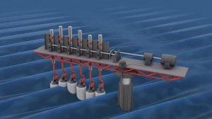Волновая электростанция Владимира Михайлова