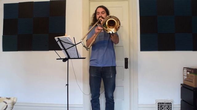 Bordogni/Rochut - Melodious Etudes for Trombone - No. 5 смотреть онлайн