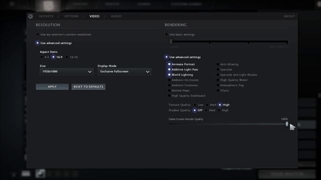 Как повысить fps в Dota 2 Reborn? Часть2 смотреть онлайн
