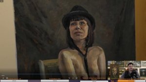 Обнаженная натура, женский портрет. Как рисовать фигуру, волосы, руки, лицо, глаза.