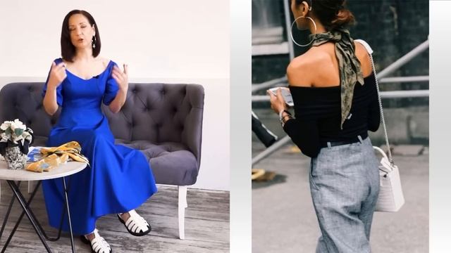 КАК АКТУАЛЬНО НОСИТЬ ПЛАТОК | МОДНЫЙ АКСЕССУАР | БАЗОВЫЙ ГАРДЕРОБ смотреть онлайн