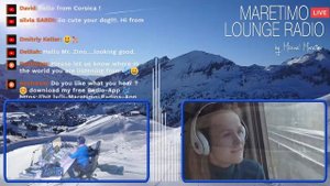 Weekly Livestream "Maretimo Lounge Radio Show" stunning HD videoclips+music by Michael Maretimo CW0