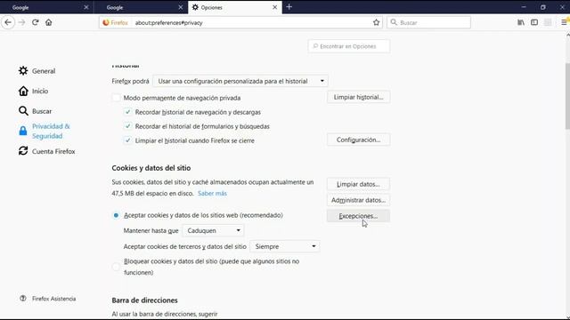 【 Mozilla ? Firefox 2020 - 2021 】 Habilitar, desactivar, borrar cookies, historial, caché ¡REVISADO смотреть онлайн
