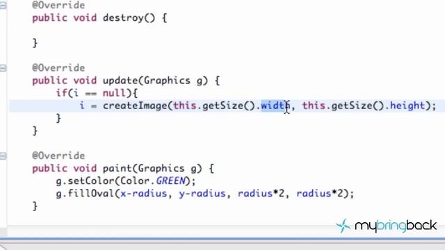 Learn Java 2.4- Game Applet- Double Buffering смотреть онлайн
