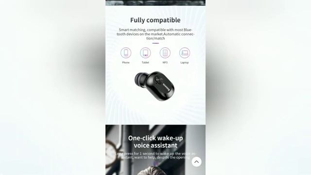 Baseus W01 TWS смотреть онлайн