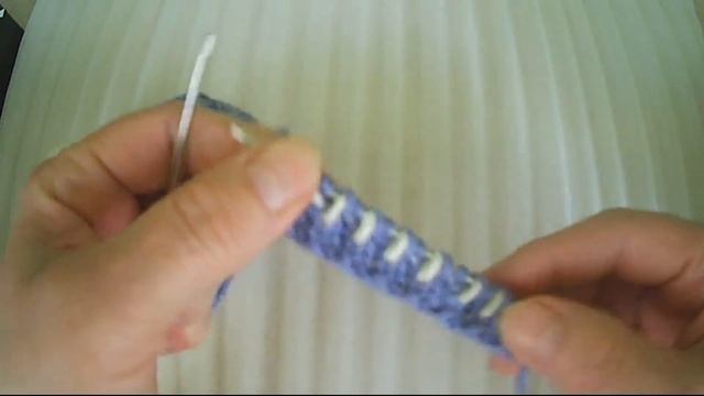 Вязание Спицами Английской резинки из двух ниток
