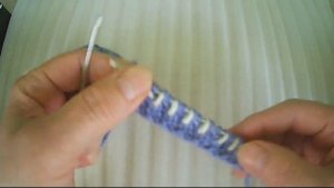 Вязание Спицами Английской резинки из двух ниток