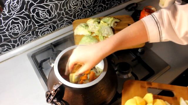 Просто нарезай всё крупно и укладывай! Вкуснейшее блюдо ДЫМЛАМА. ЕДА БЕЗ ТРУДА!