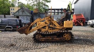 Фронтальный погрузчик на гусеничном ходу Komatsu D20Q