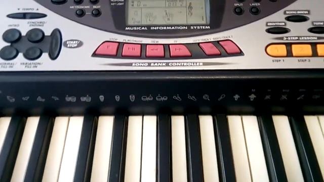 Синтезатор Casio LK-50 смотреть онлайн